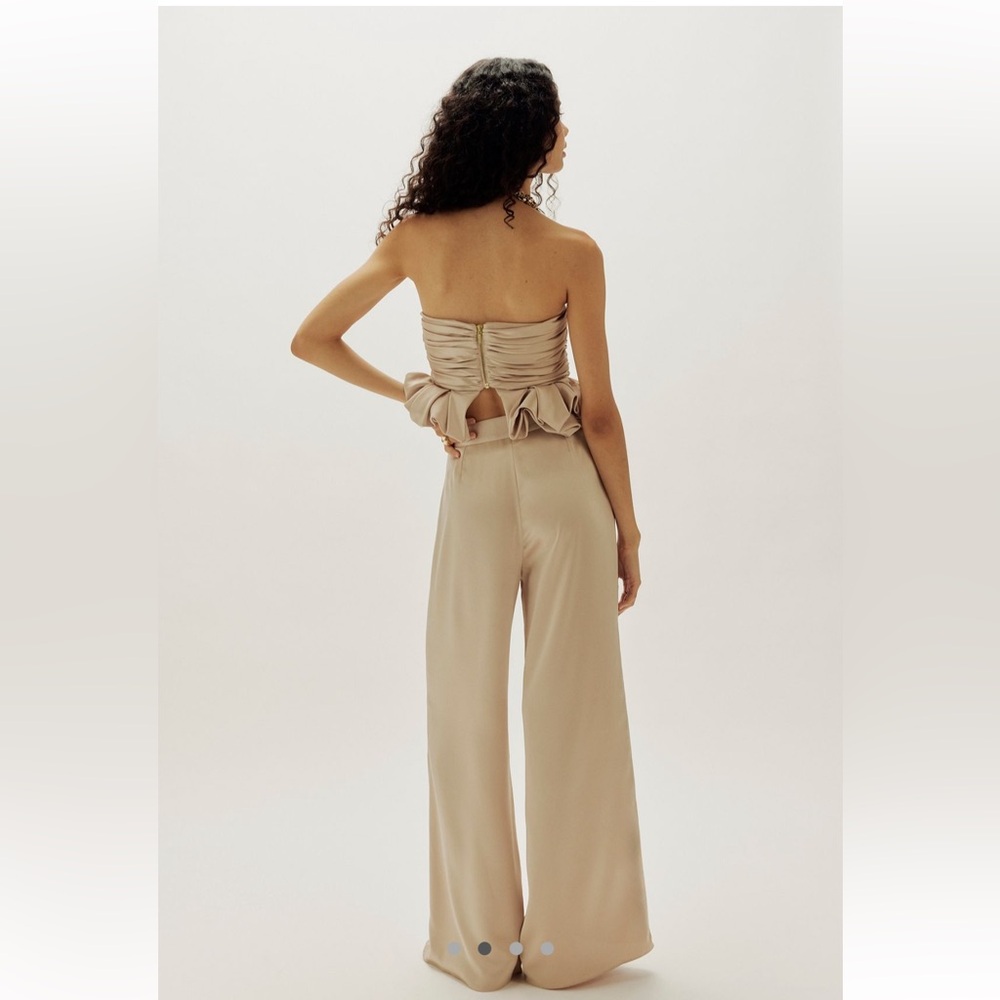 Free People Palma Miel Champagne Set Sz-Xs